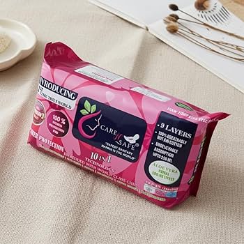CareNSafe Premium Cotton Sanitary Pads | Combo | 40 Pads | Free Shipping